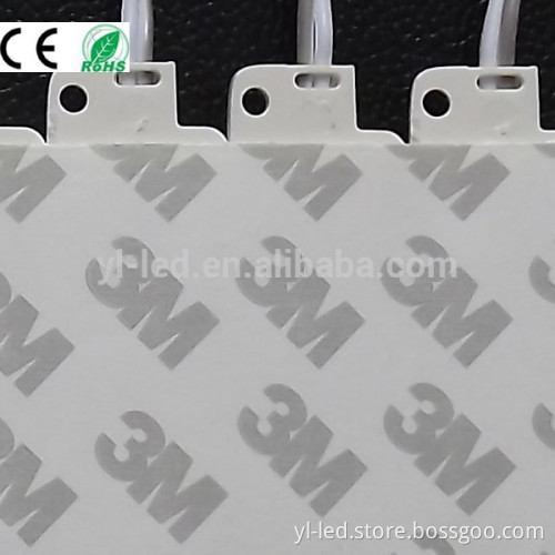 DC12V injection 3 chip SMD 5050 green led module for pharmacy sign, waterproof green led module DC12V